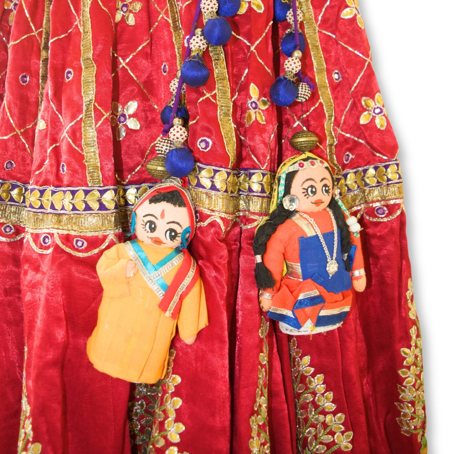 Shakuntala - Gotapatti Lehenga with Aabhli Work Blouse