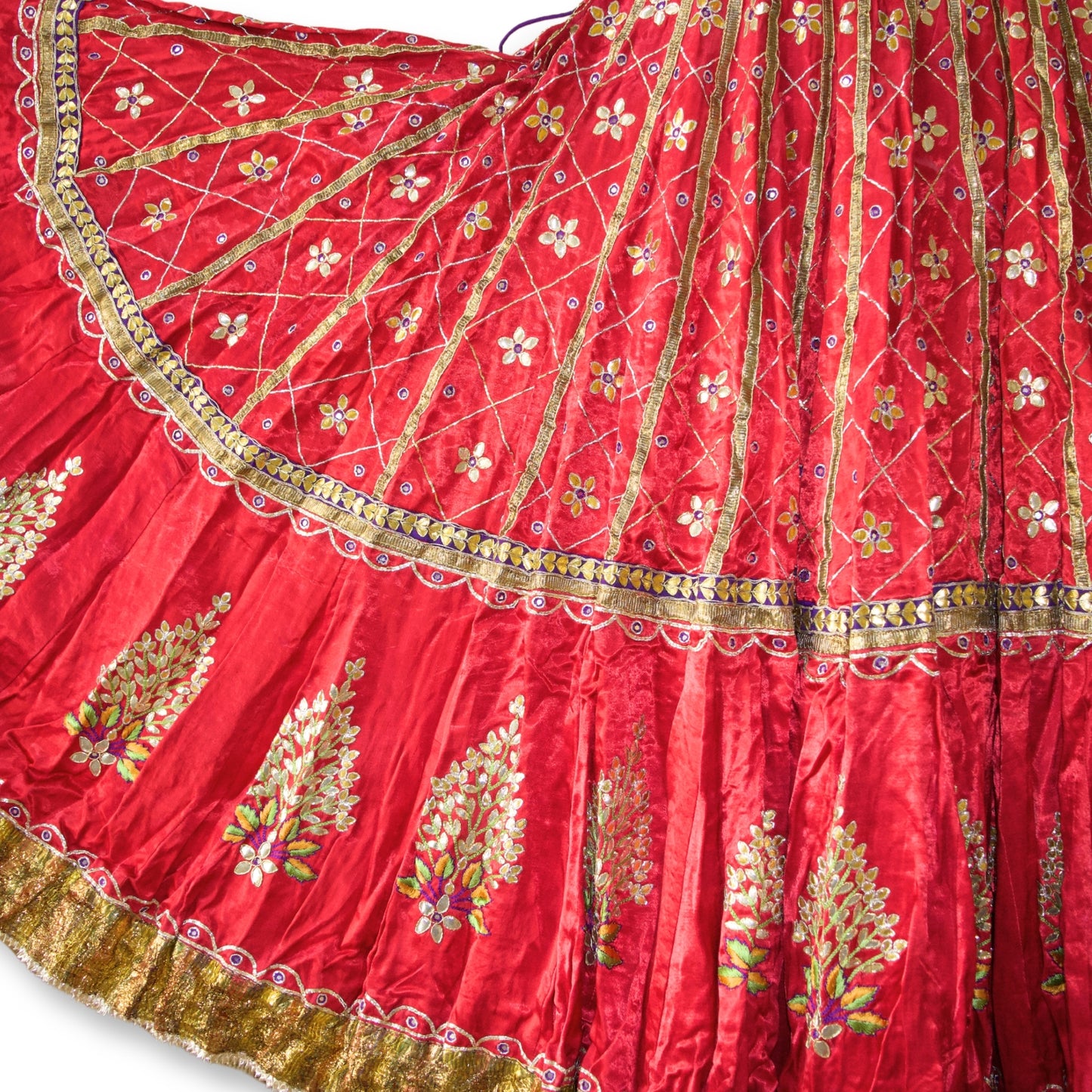 Shakuntala - Gotapatti Lehenga with Aabhli Work Blouse