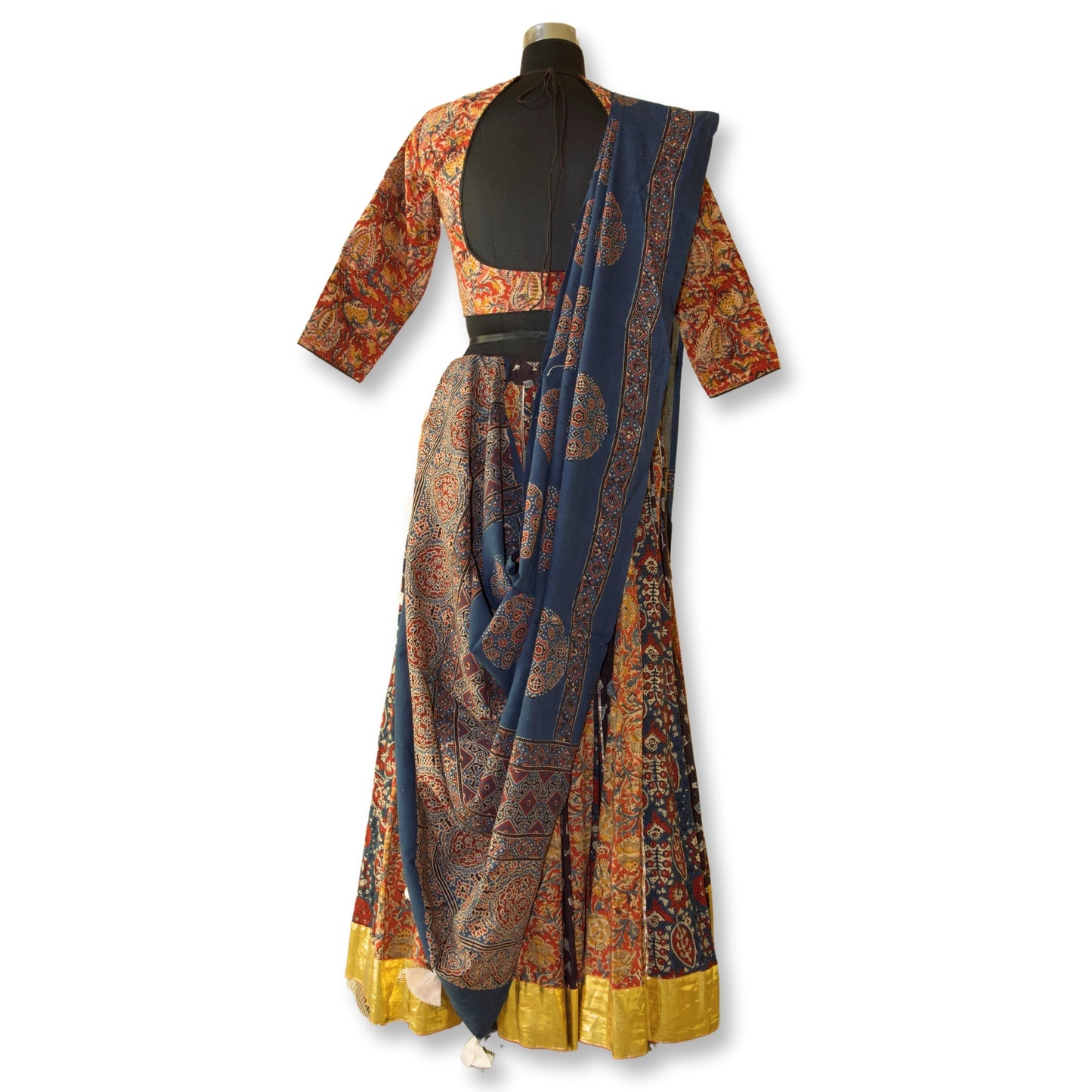 Kanchan - Ajarakh cotton lehenga