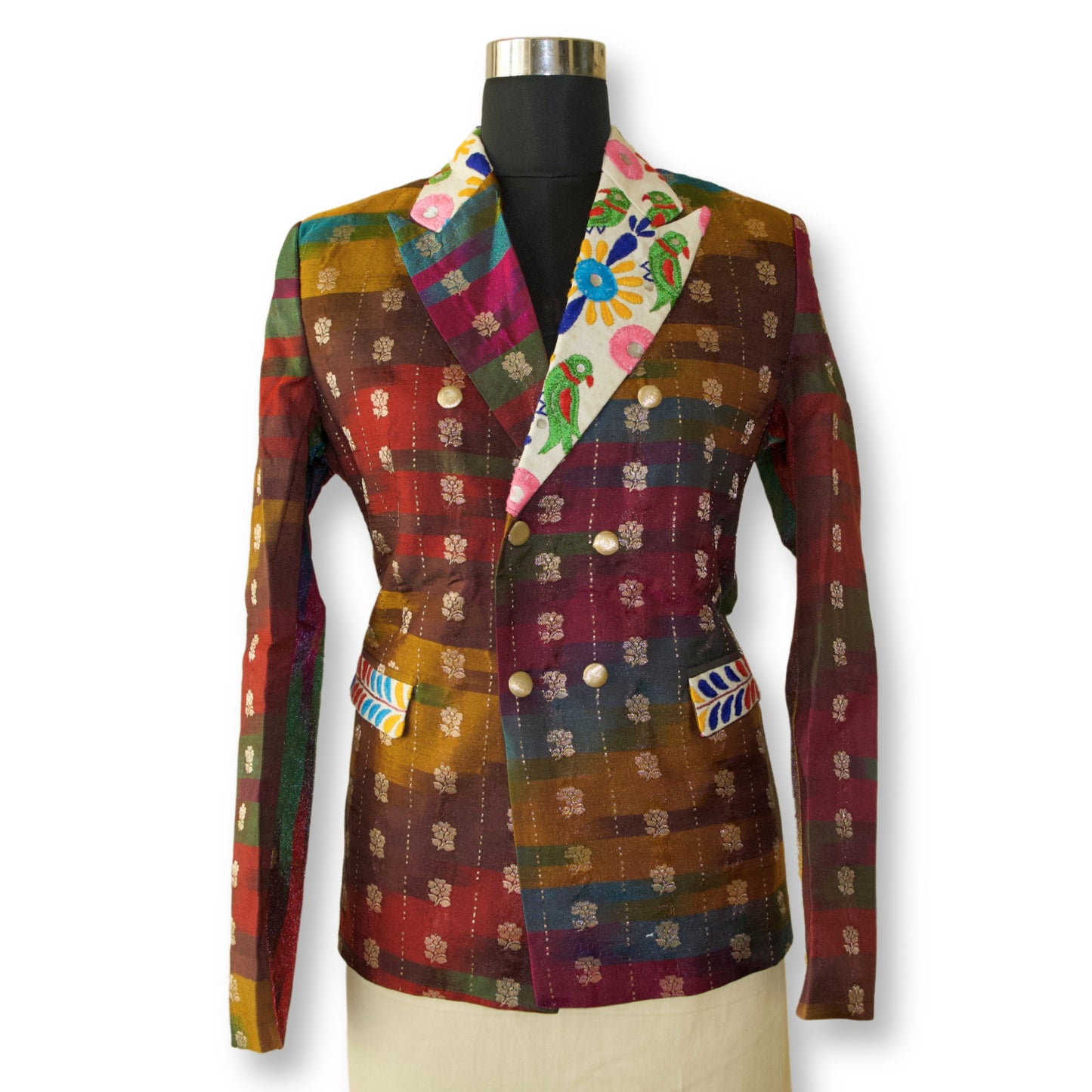 Bina - Kutchi banarasi jacket