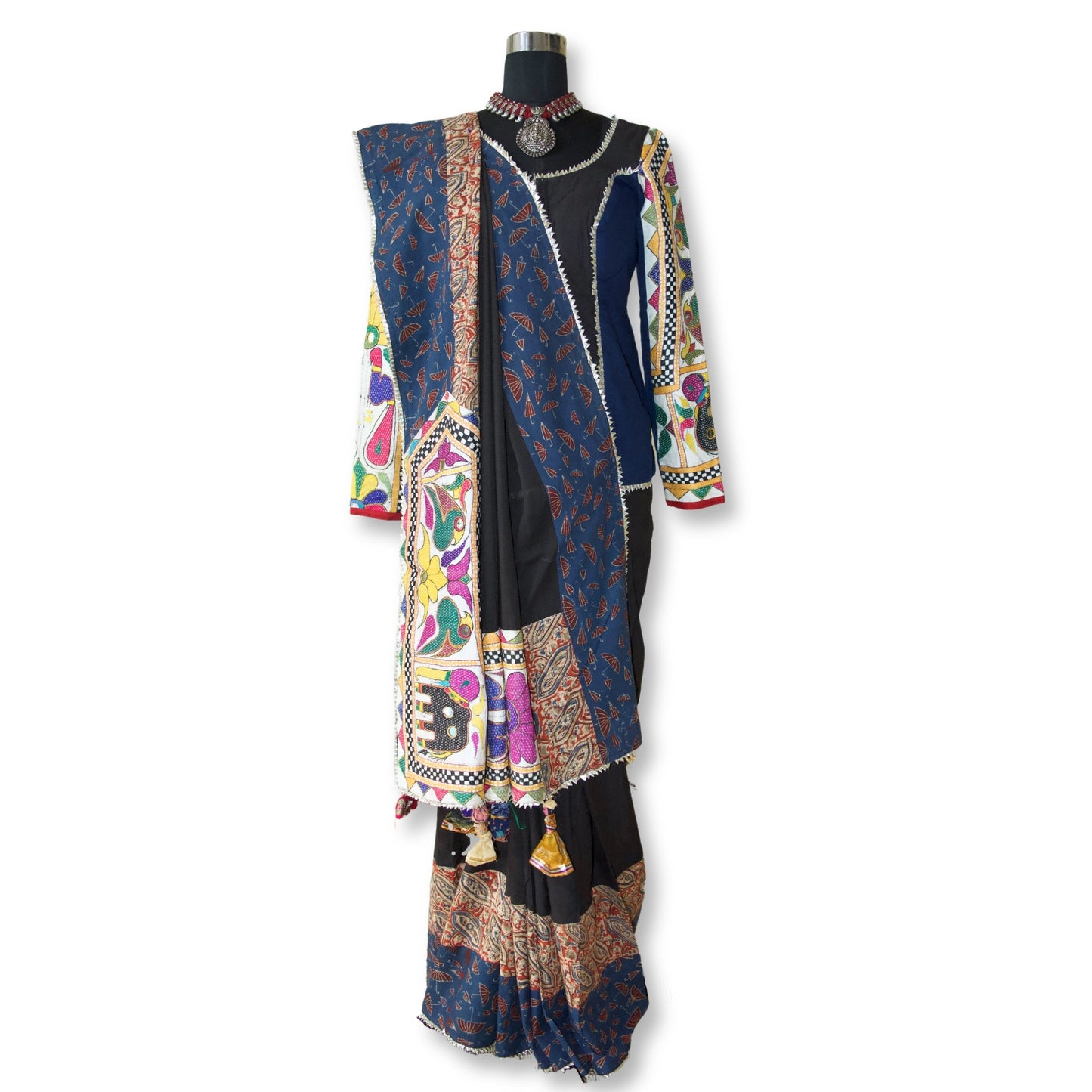 Meera - Cotton kutchi saree