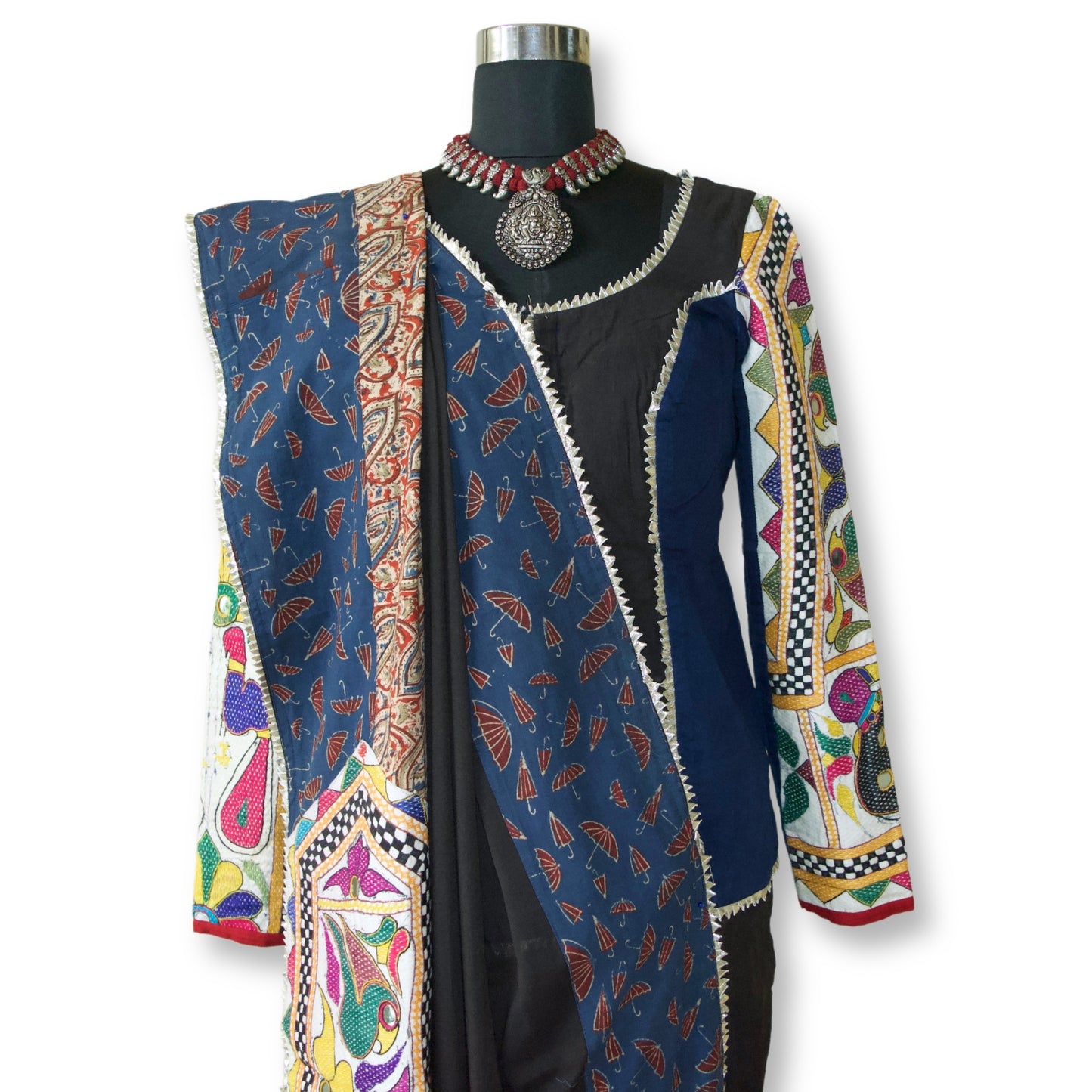 Meera - Cotton kutchi saree