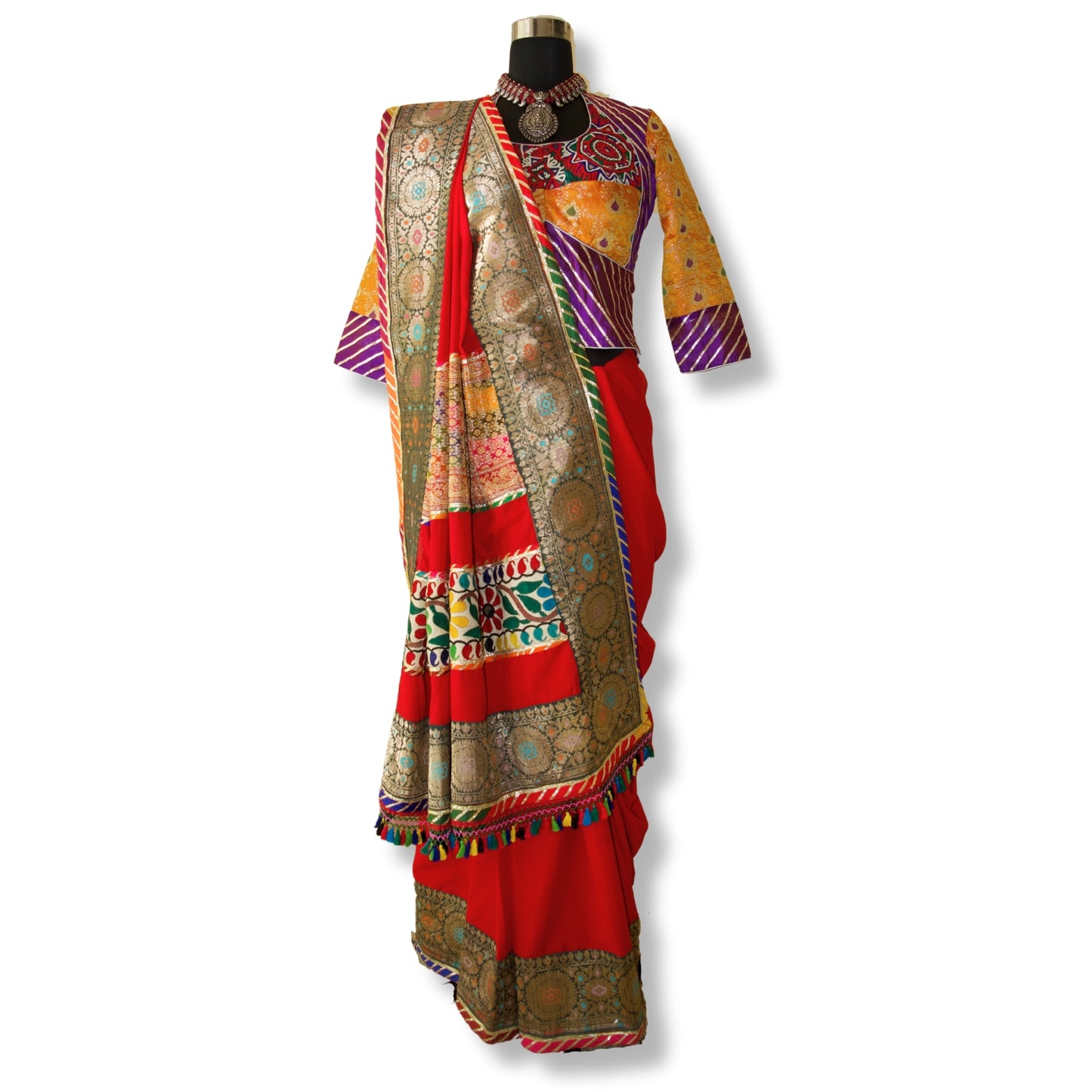 Lata - Kutchi banarasi saree