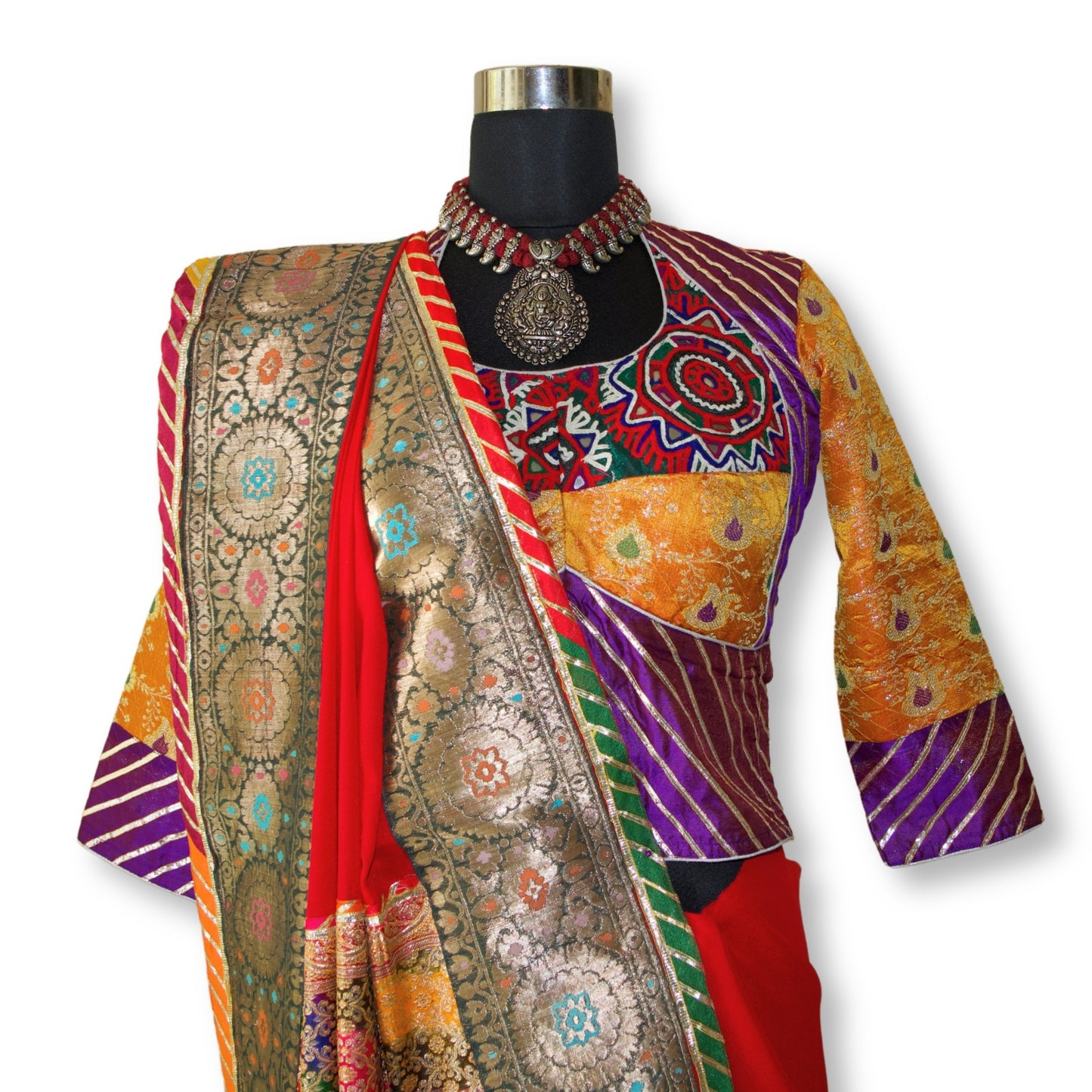 Lata - Kutchi banarasi saree