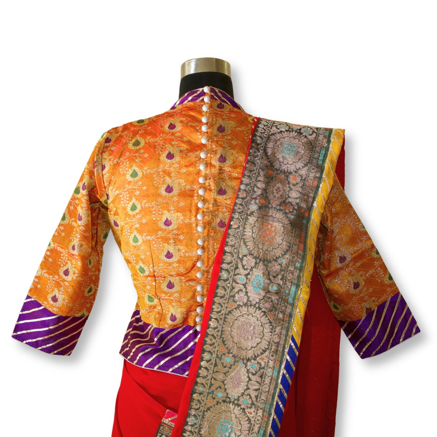 Lata - Kutchi banarasi saree
