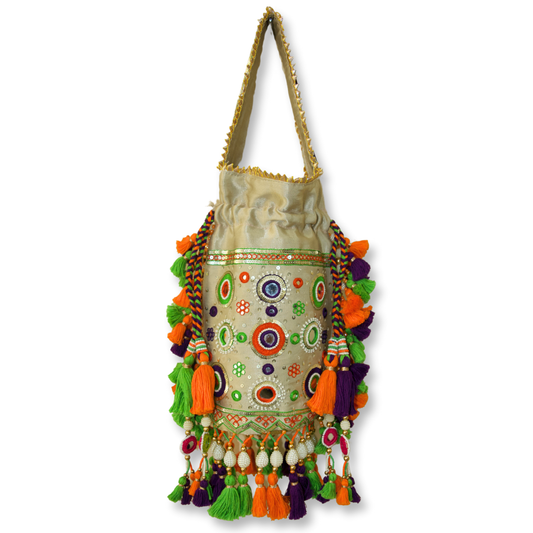 Vijiya - Aabhli work potli bag