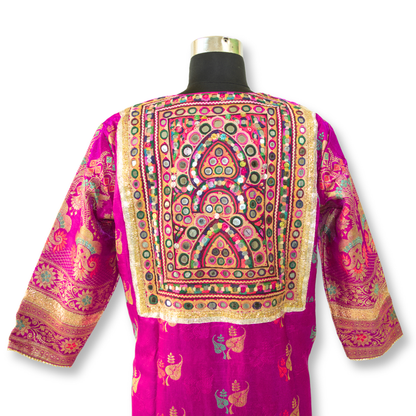 Sujata - Marodi with Kutchi Work Kurta Set
