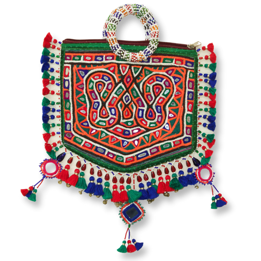 Bansi - Kutchi Banarasi hand bag