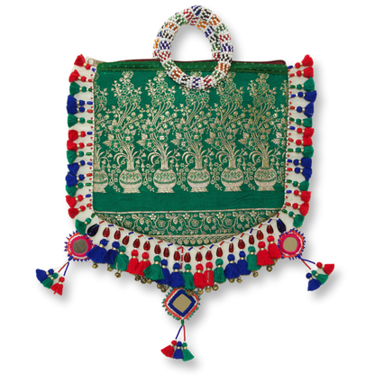 Bansi - Kutchi Banarasi hand bag