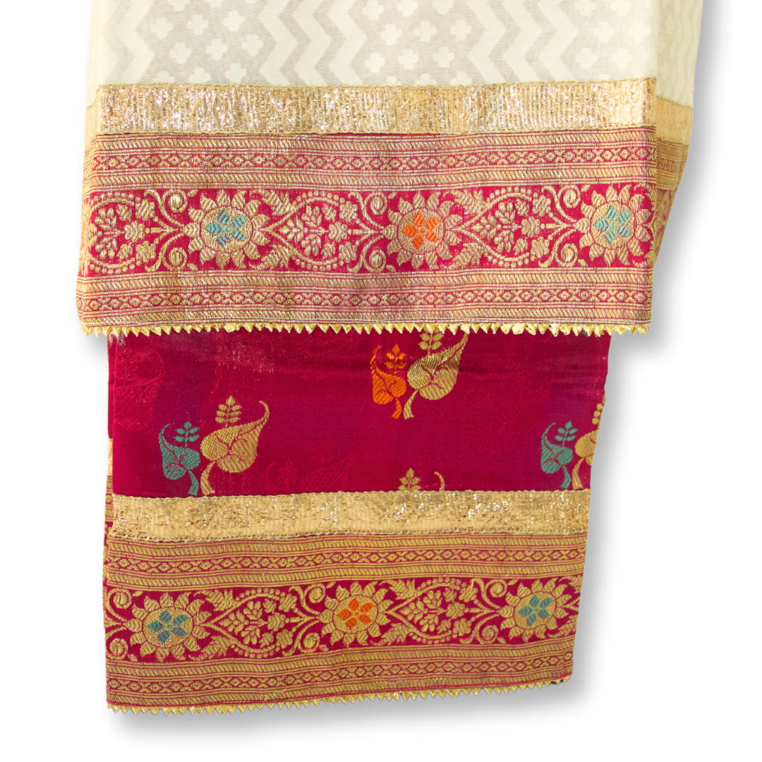 Sujata - Marodi with Kutchi Work Kurta Set