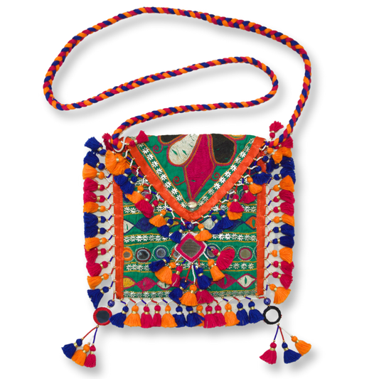 Shruti - Kutchi work sling bag