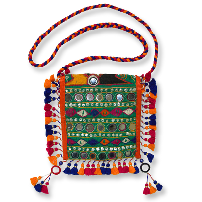 Shruti - Kutchi work sling bag