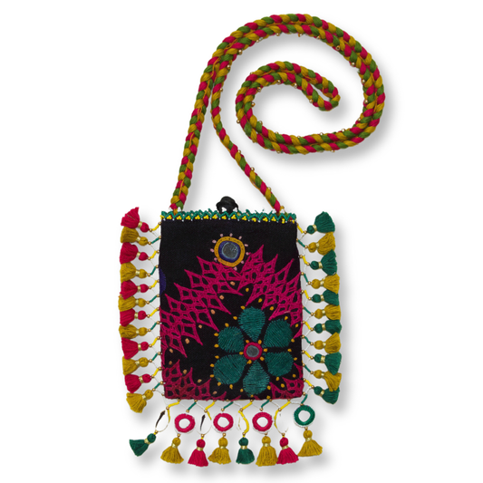 Rajvi - Kutchi work mobile sling bag