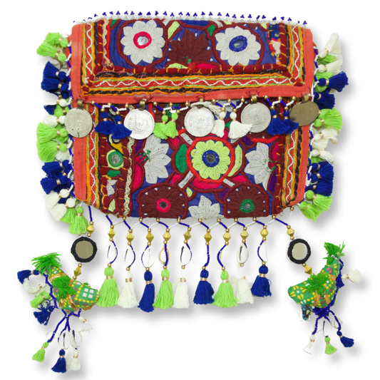 Priya - Antique Kutchi work sling bag