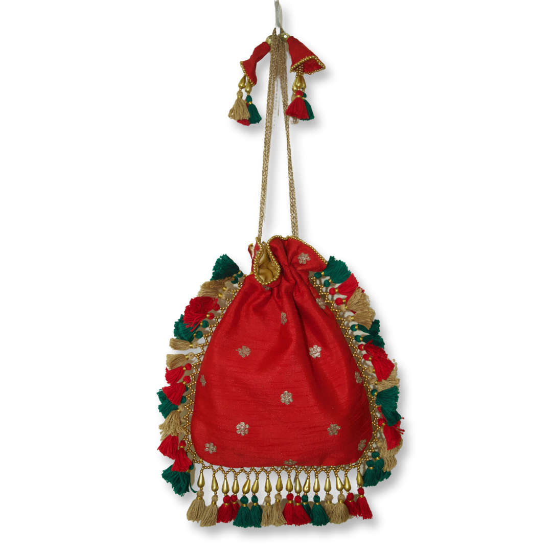 Krina - Zari Work Potli Bag