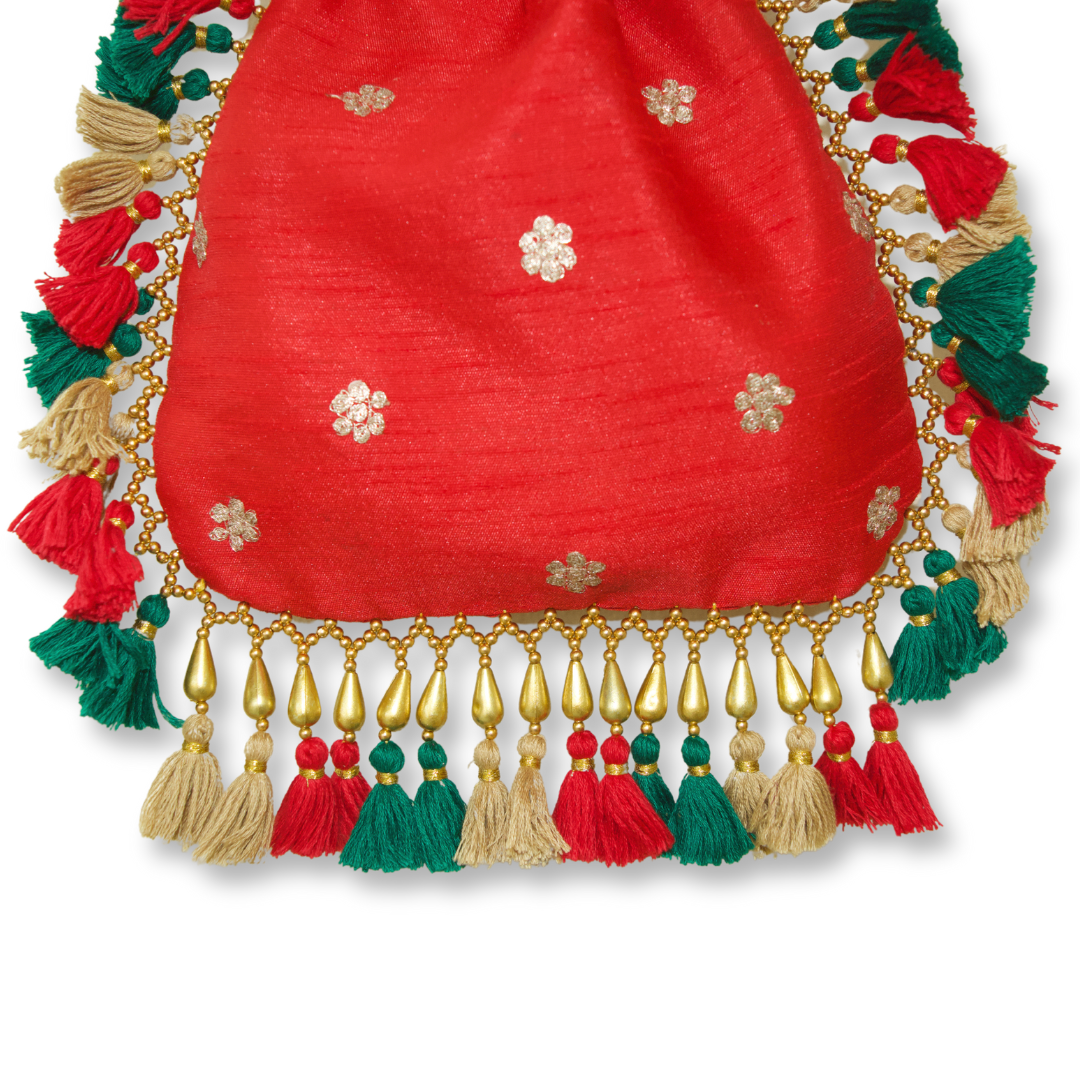 Krina - Zari Work Potli Bag