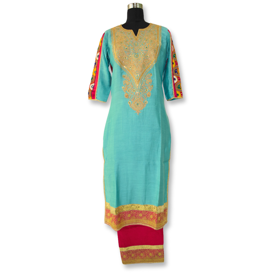 Yashodhara - Marodi with Kutchi Kurta Set