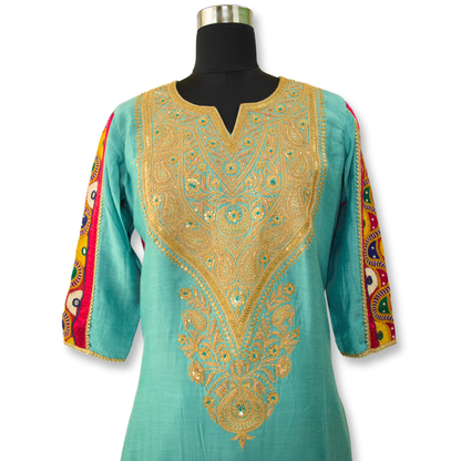 Yashodhara - Marodi with Kutchi Kurta Set