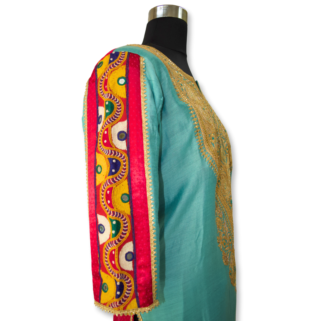 Yashodhara - Marodi with Kutchi Kurta Set