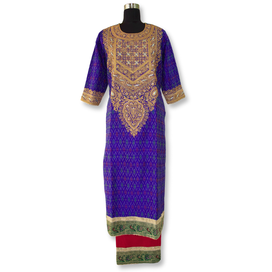 Radha - Marodi with Bandhani Kurta Set