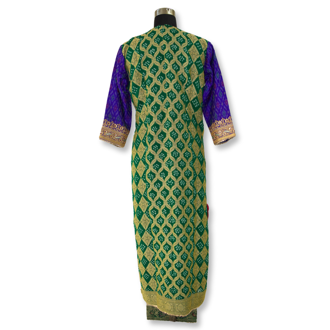 Radha - Marodi with Bandhani Kurta Set