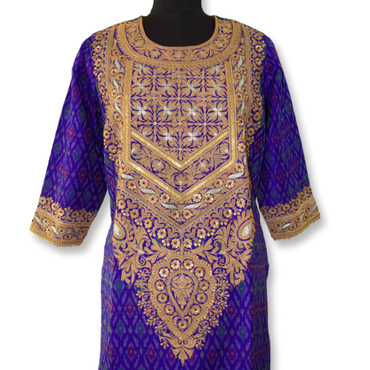 Radha - Marodi with Bandhani Kurta Set
