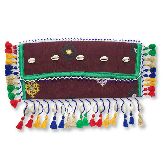 Dharti - Bawadiya work clutch bag