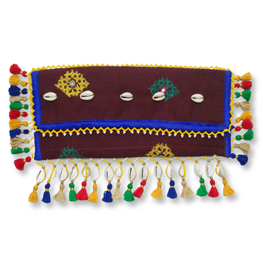 Rakhi - Bawadiya work clutch bag