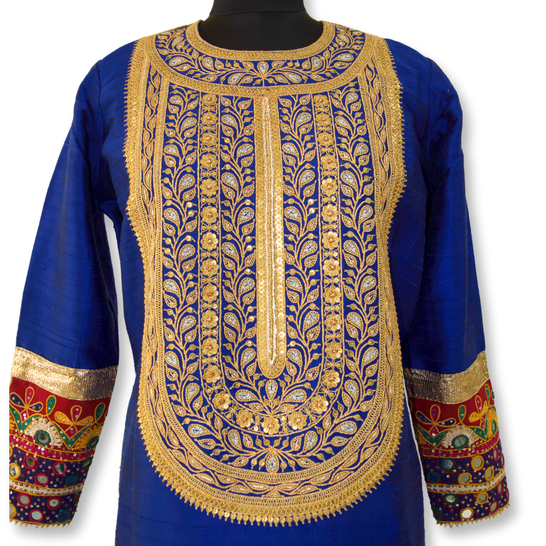 Maitreya - Marodi with Multi-Banarasi Kurta Set