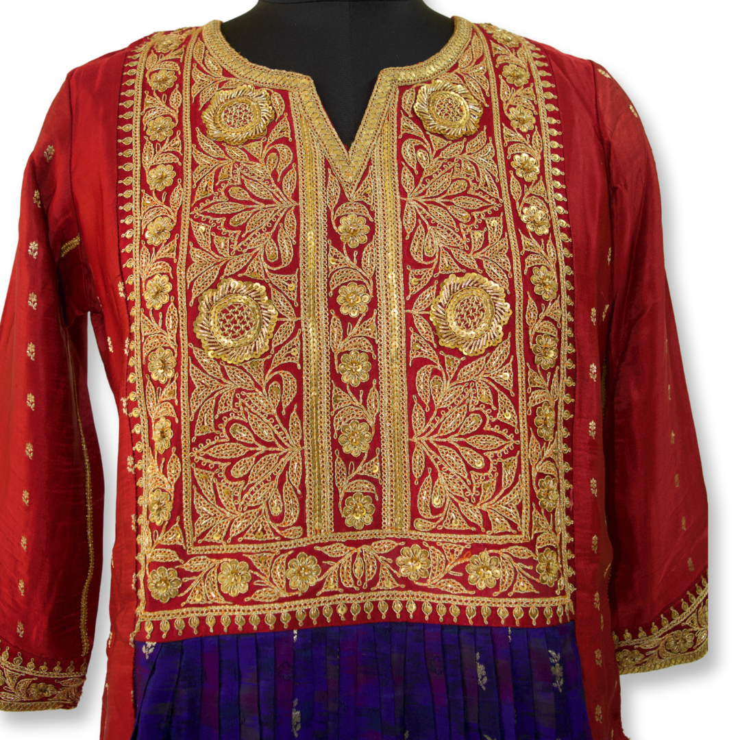 Kajal - Marodi with Banarasi and Kutchi Kurta Set