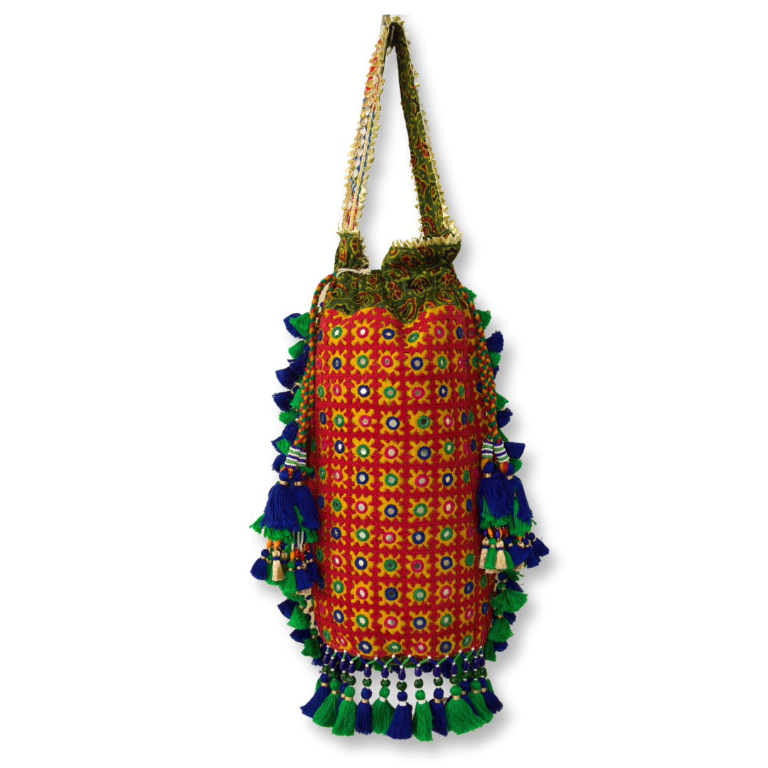 Jaya - Bavadiya work potli bag