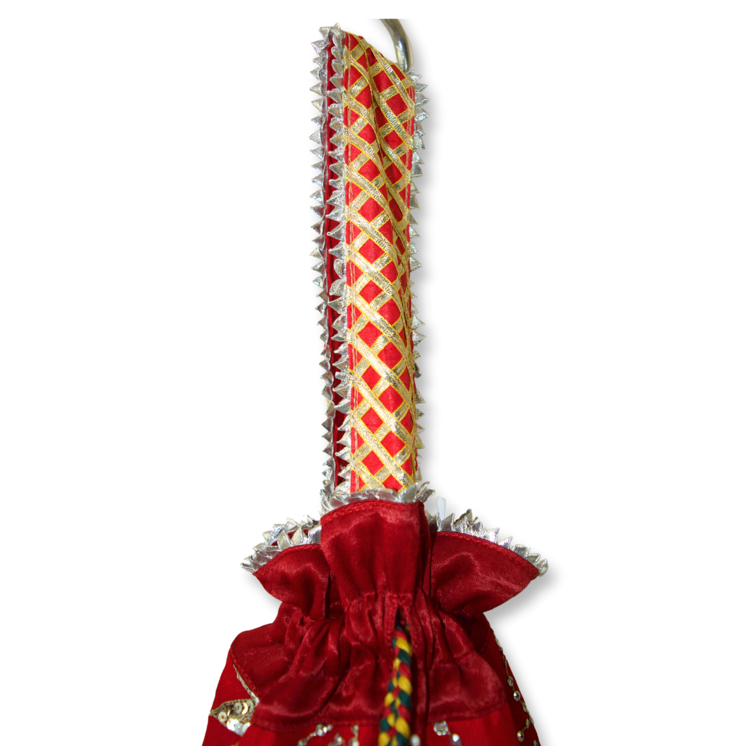 Falak - Aari sequence work potli bag