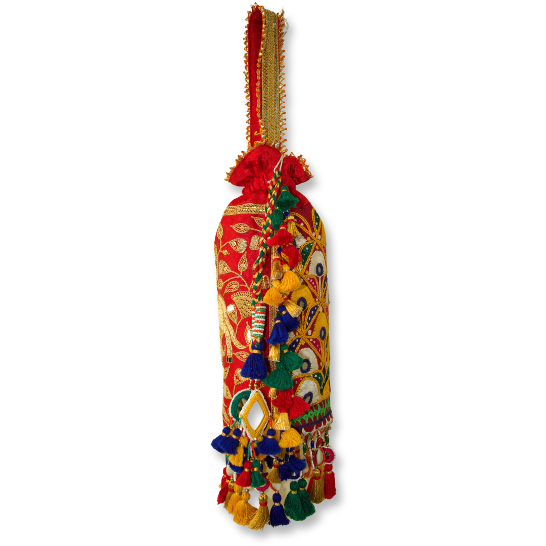 Eesha - Pichwai marodi work potli bag