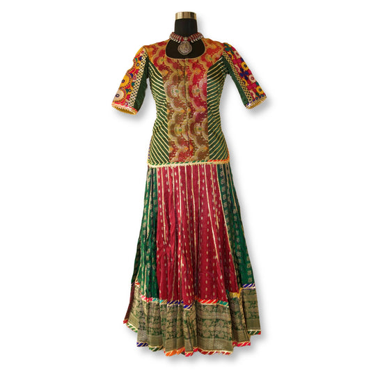 Rajni - Banarasi kutchi lehenga (only lehenga available)